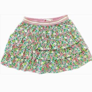 Mini-Boden, Girls, Tiered, Ruffle Skirt with built in shorts, Size 9-10Y